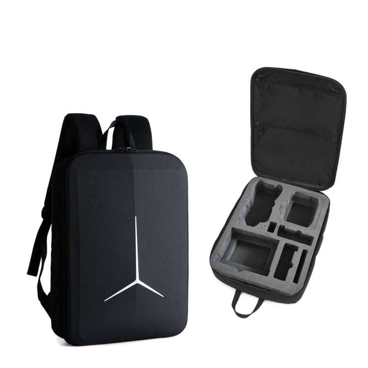 For DJI AIR 3 Storage Bag Backpack Compatible with RC-N2 or RC 2 Remote Control(Black)
