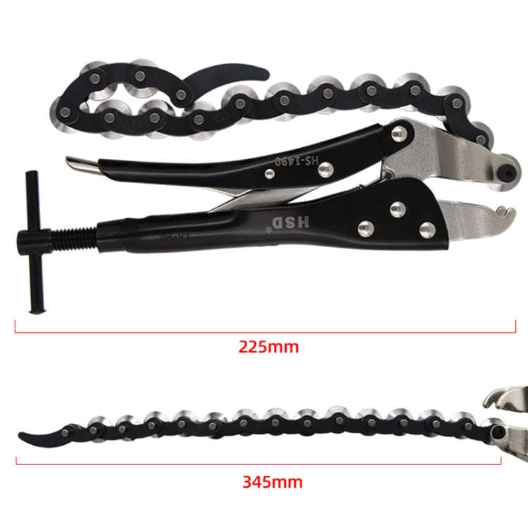 HSD HS-1490 Automobile Exhaust Pipe Chain Cutting Knife Copper And Aluminum Pipe Cutting Knife
