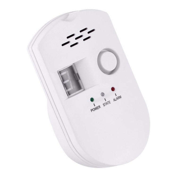 Combustible Gas Pipeline Digital Display Alarm, Specification: UK Plug
