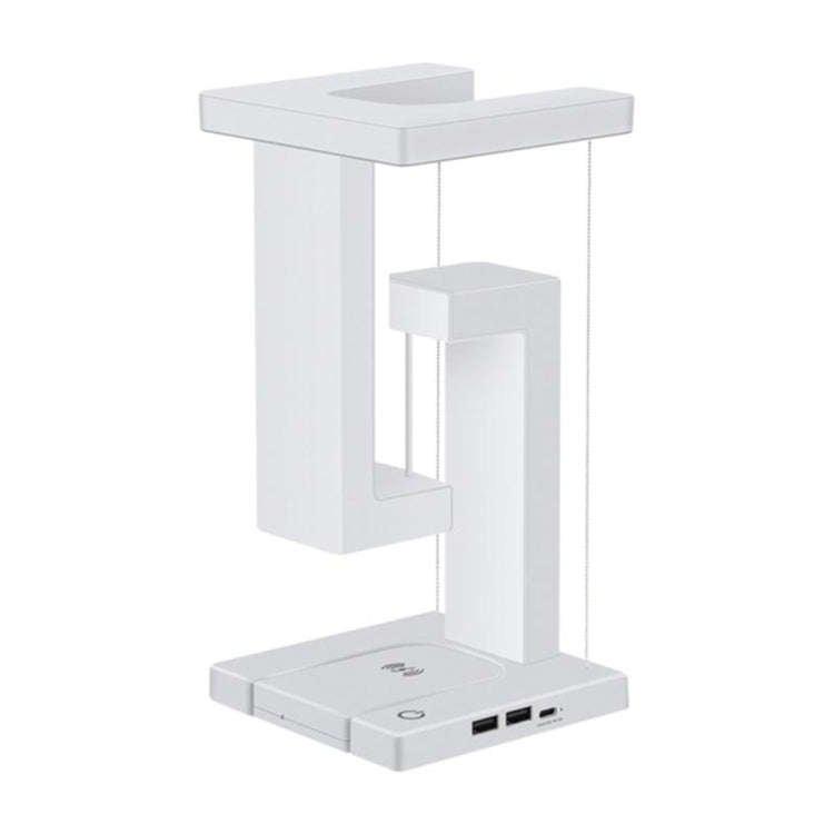 Wireless Charging Model Suspended Anti-Gravity Table Lamp LED Light Home Decoration