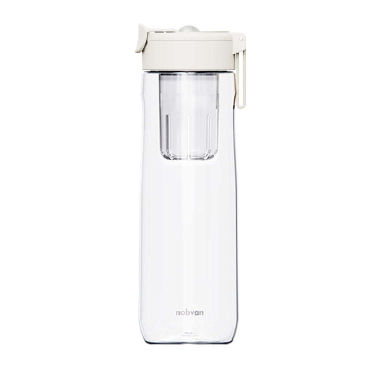 Nobvan Magic Ball Magnetic Bomb Tea Warehouse Tritan Large Capacity Sports Cup, Style: 800ml (Tra...
