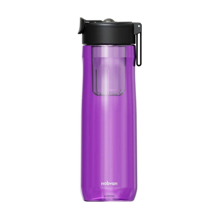 Nobvan Magic Ball Magnetic Bomb Tea Warehouse Tritan Large Capacity Sports Cup, Style: 800ml (Pur...