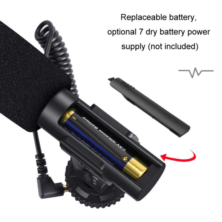 Video Recording Live Camera Mobile Conference Recording Microphone(Black)