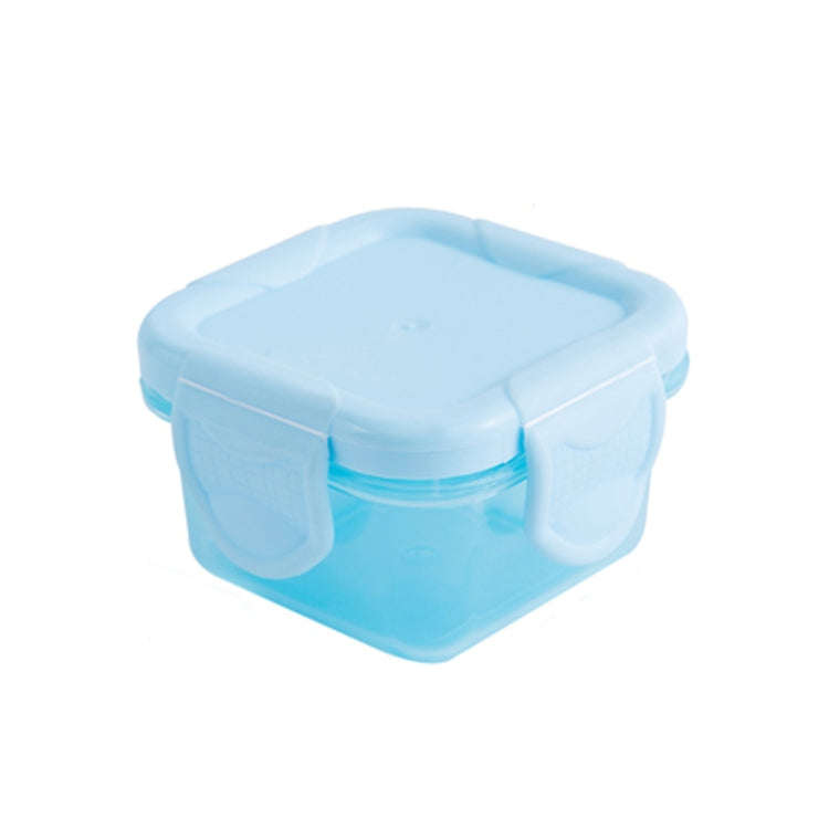 60ml Mini Fresh-Keeping Box Food Grade Thickened Sealed Baby Food Supplement Box(Fantastic Blue)