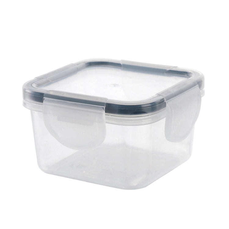 150ml Mini Fresh-Keeping Box Food Grade Thickened Sealed Baby Food Supplement Box(Transparent Bla...