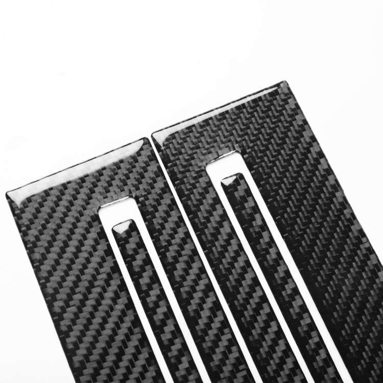 For Jaguar F-TYPE 2013+ Left And Right Drive Universal Door Sill Decorative Sticker(Black)