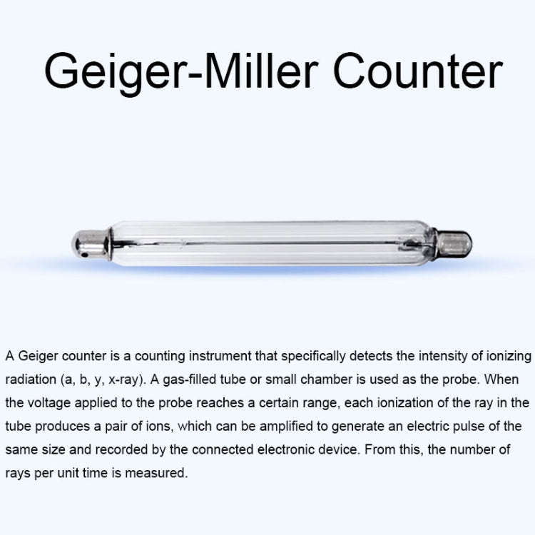 Nuclear Radiation Measurement Detector Household Geiger Tube Radiation Tester(Random Color Delivery)