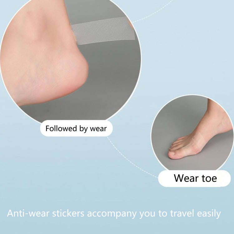 2pcs 5m/Roll Anti-Wear Heel Stickers Foot Care Sticker Transparent