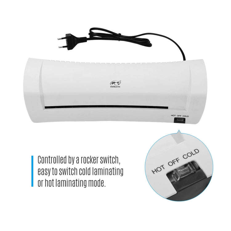 Osmile SL200 A4 Photo Cold and Hot Laminating Machine 340mm/min Speed EU Plug