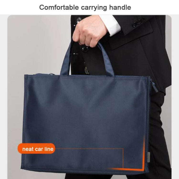 Deli Portable Briefcase Large Capacity Business Casual Portable Storage Document Bag 63761