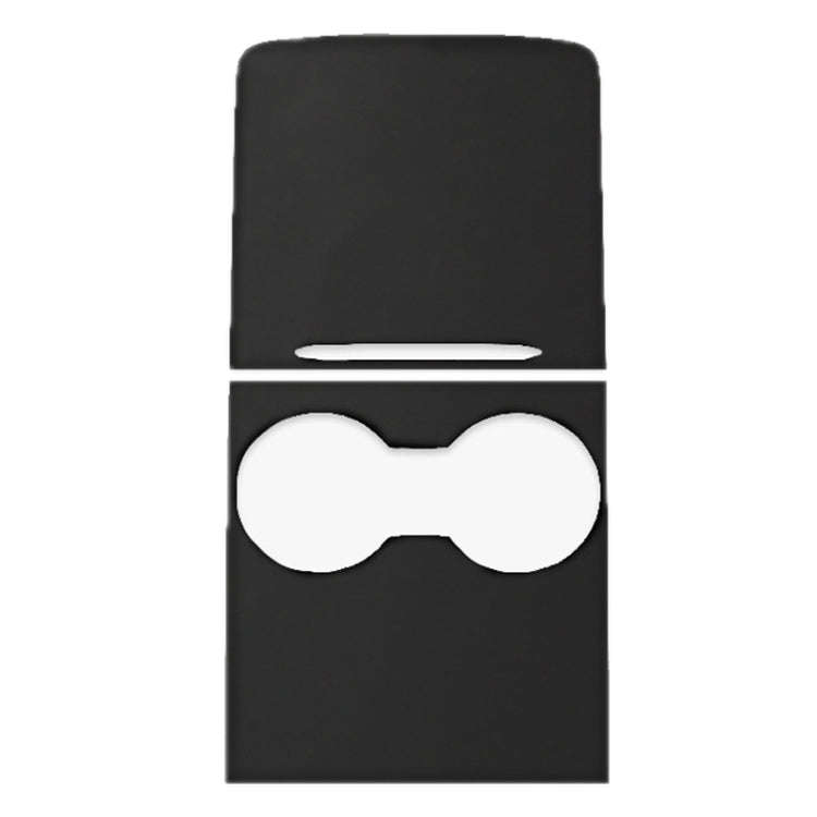 For Tesla Model3/Y Central Control Panel Modification Anti-Scratch Protective Sticker(Matt Black)
