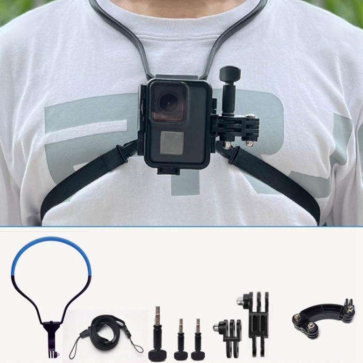 TUYU Camera Neck Holder Mobile Phone Chest Strap Mount  For Video Shooting//POV, Spec: Vertical S...