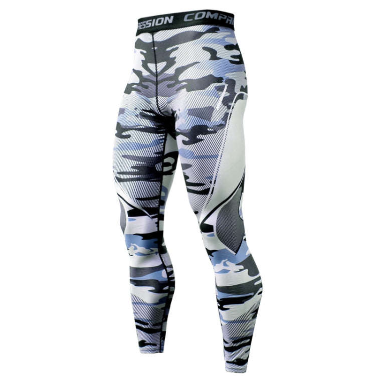 Quick-Drying Sports Pants Men Tight Fitness Basketball Pants, Size: M(KC170)