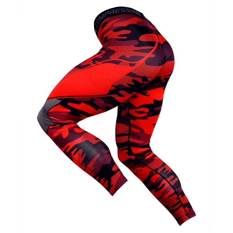 Quick-Drying Sports Pants Men Tight Fitness Basketball Pants, Size: M(KC171)