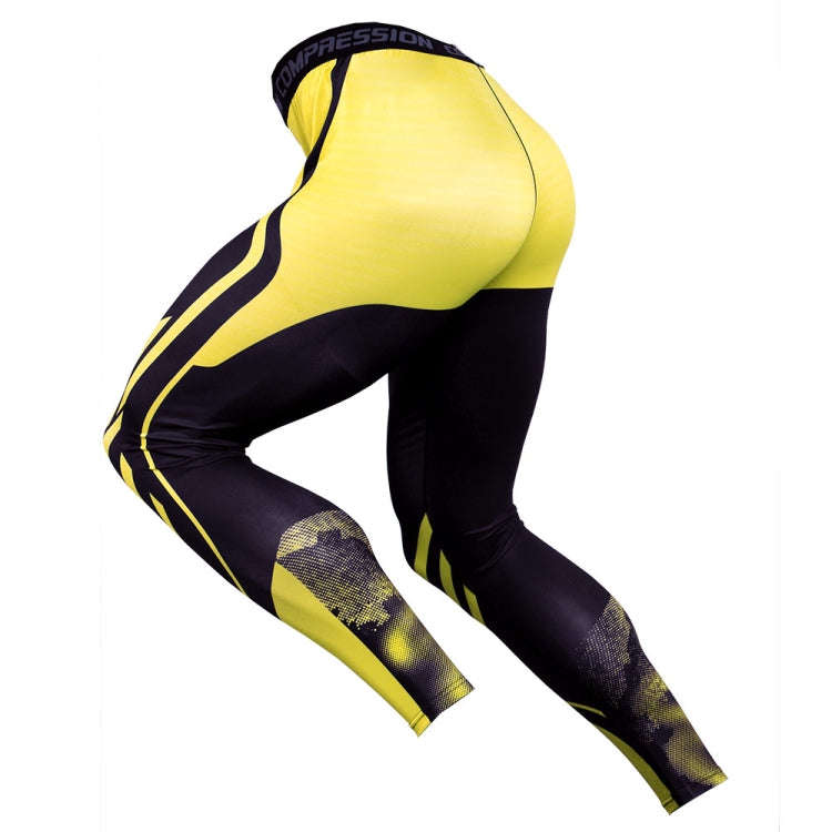 Quick-Drying Sports Pants Men Tight Fitness Basketball Pants, Size: M(KC175)