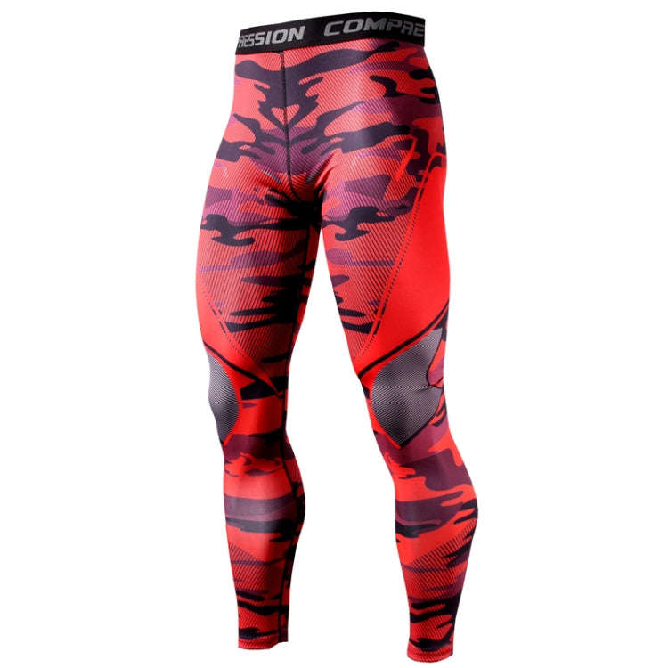 Quick-Drying Sports Pants Men Tight Fitness Basketball Pants, Size: L(KC171)