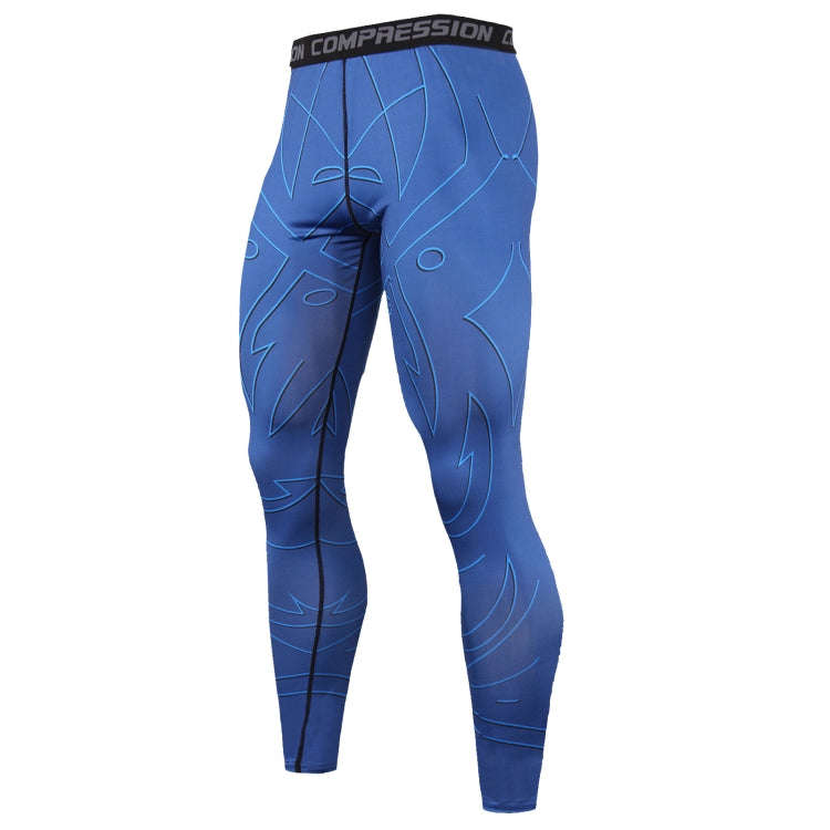 Quick-Drying Sports Pants Men Tight Fitness Basketball Pants, Size: XXXL(KC173)