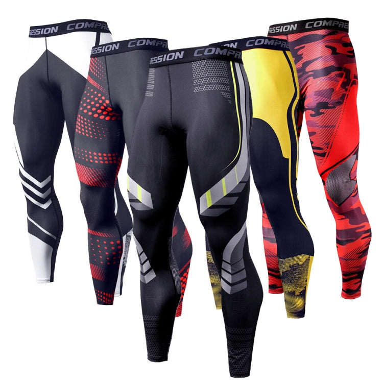 Quick-Drying Sports Pants Men Tight Fitness Basketball Pants, Size: S(KC174)