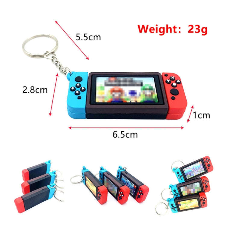 Gamepad Keychain Game Charm Pendant(Cherry Blossom)