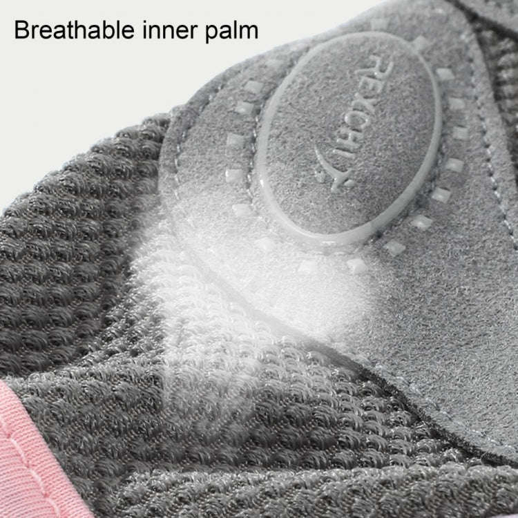 Yoga Sports Gloves Non-slip Shock-absorbing Half-finger Anti-cocoon Gloves, Size: S(Arctic Gray)