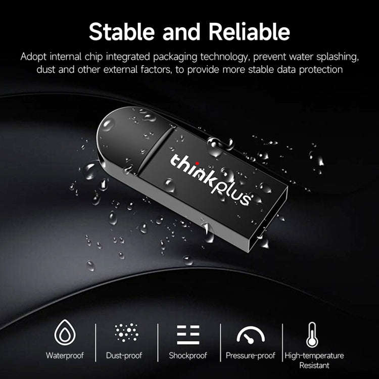 Lenovo ThinkPlus MU222 2.0 Business Office U Disk, Capacity: 32GB(Black)