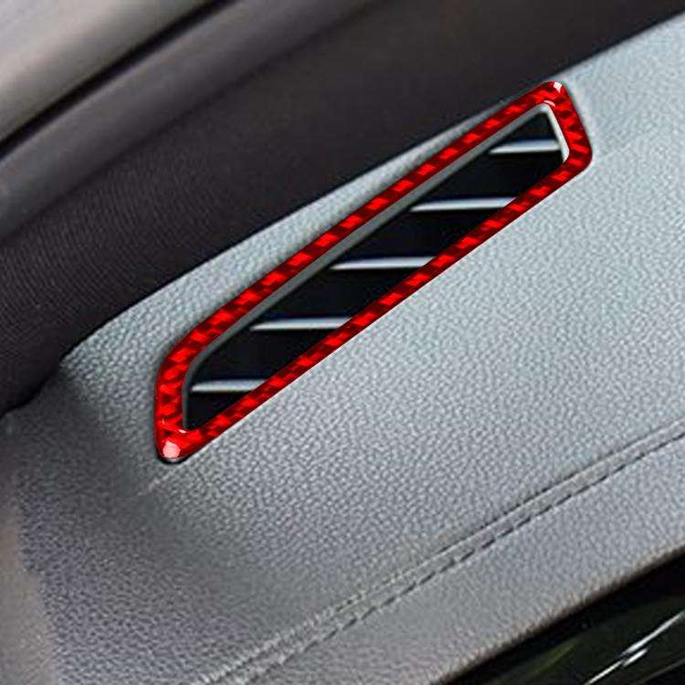 For Volkswagen Sagitar 2019-2023 2pcs /Set Left-Hand Drive Instrument Air Outlet Sticker(Black)
