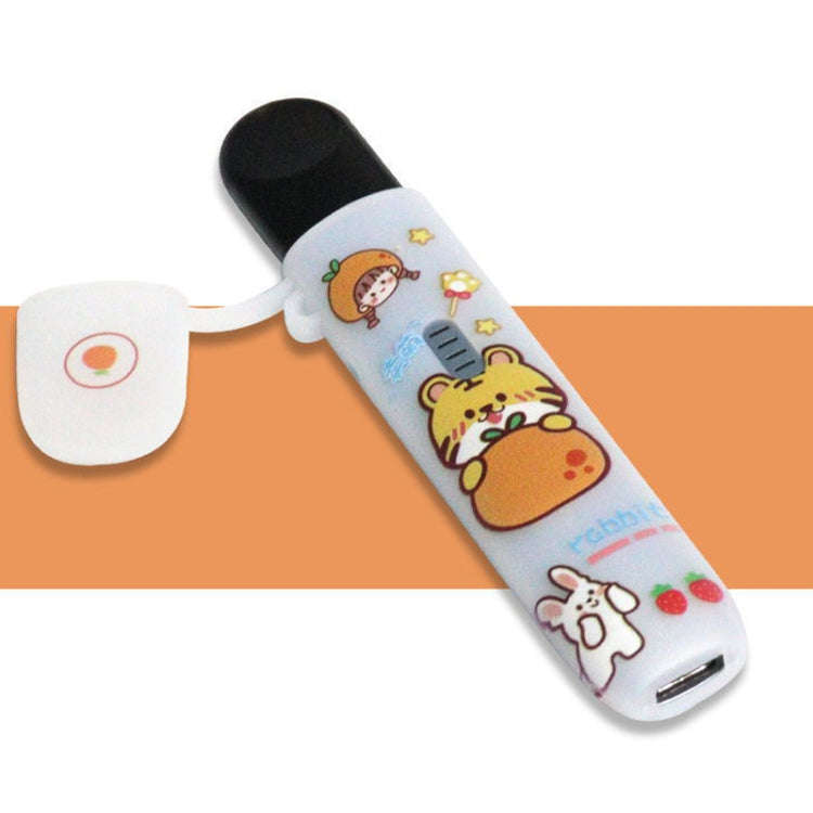 For RELX 5th Generation E Cigarette Drop-Proof Printed Protective Case Cigarette Stick Sleeve(Cut...