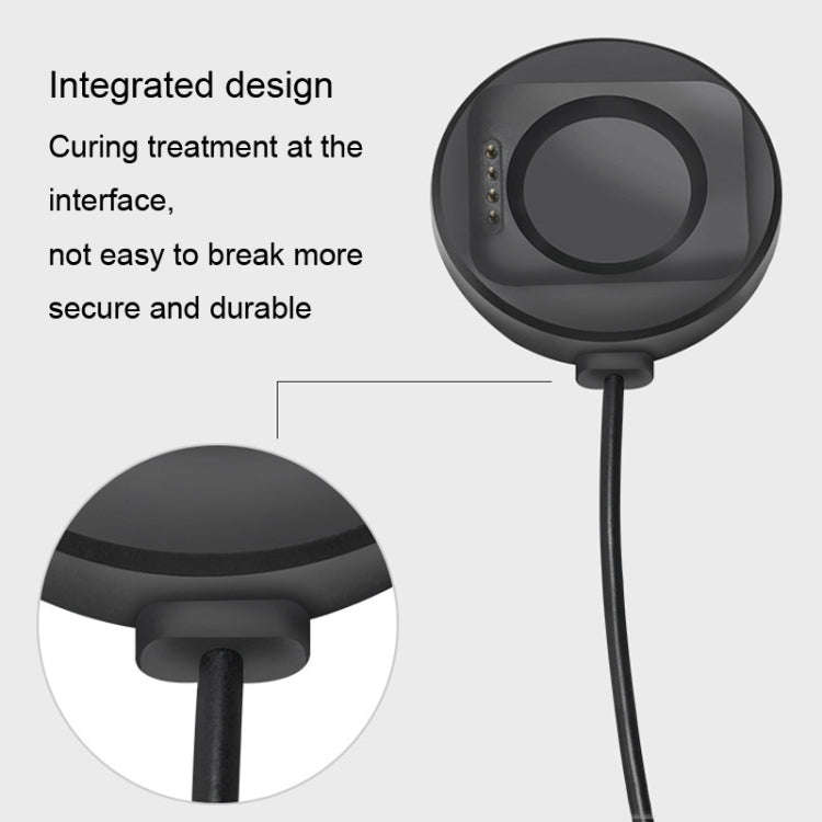 For OPPO Watch 3 Pro Watch USB Port Magnetic Charger Charging Cable(White)