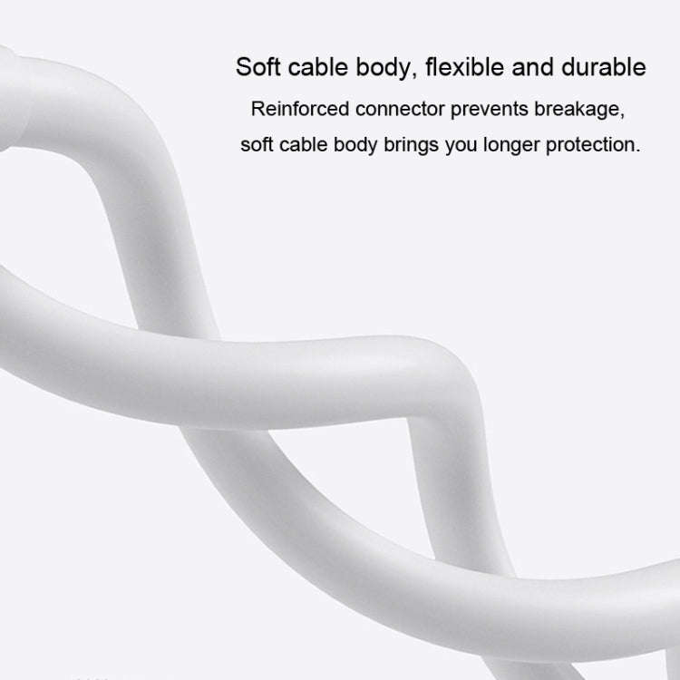 For OPPO Watch 3 Pro Watch USB Port Magnetic Charger Charging Cable(White)