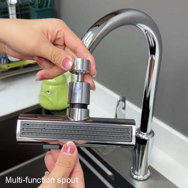Multi-functional Flying Rain Waterfall Spout Connector Kitchen Faucet Splash Universal Swivel Bub...