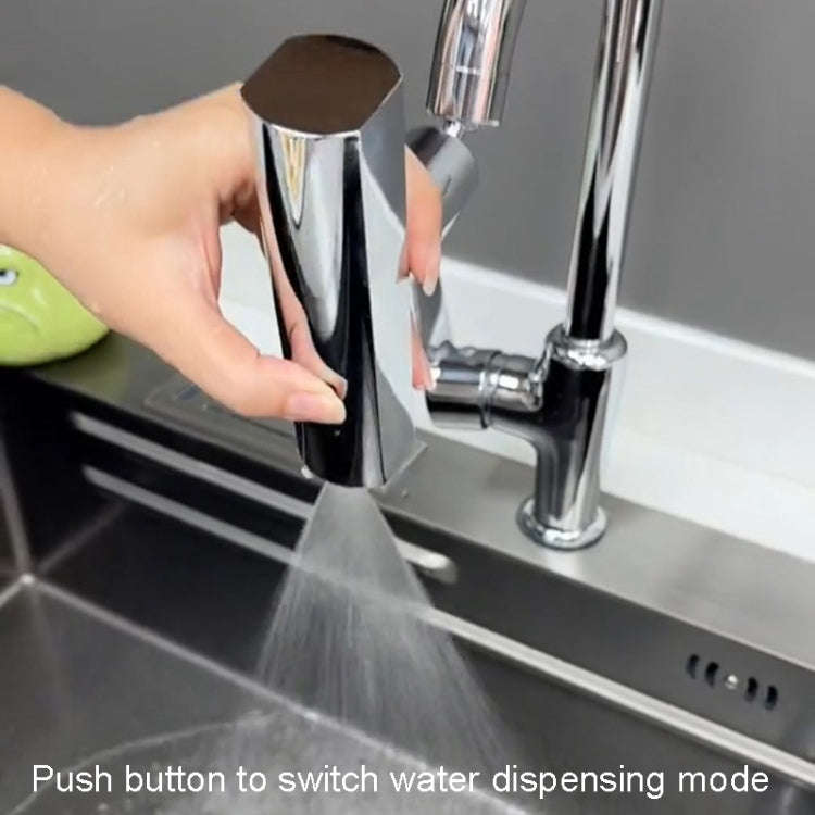 Multi-functional Flying Rain Waterfall Spout Connector Kitchen Faucet Splash Universal Swivel Bub...