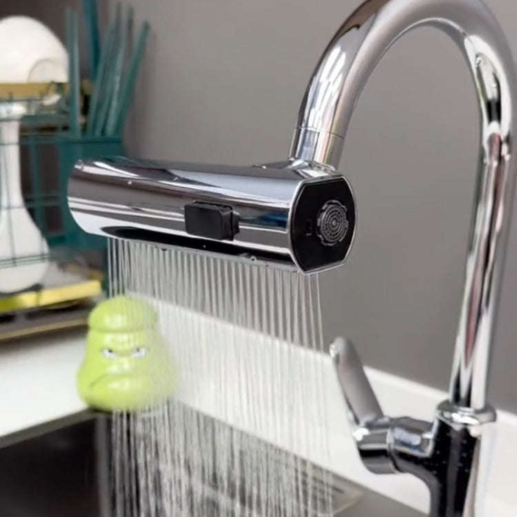 Multi-functional Flying Rain Waterfall Spout Connector Kitchen Faucet Splash Universal Swivel Bub...