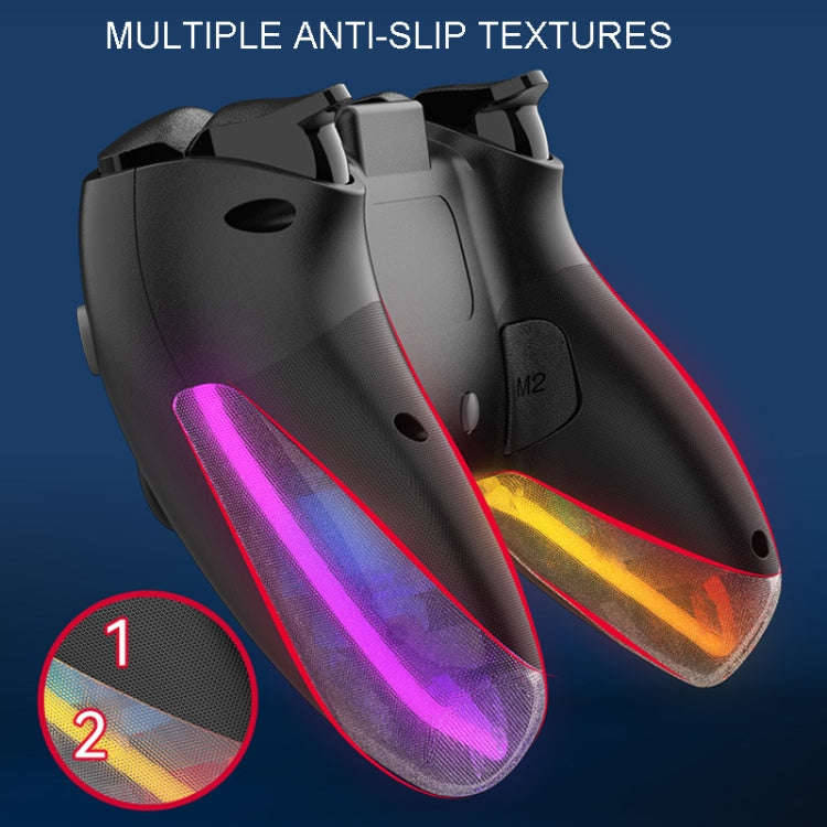 For PS4 Dazzle Color Light Wireless Bluetooth Grip(Pink)