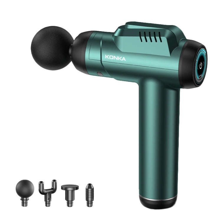 Konka 6 Speed Intelligent Fascia Gauge Muscle Relaxation Massager With 4 Massage Heads(Upgraded M...
