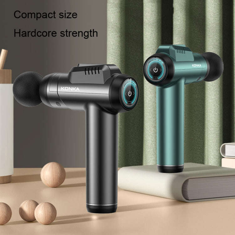 Konka 6 Speed Intelligent Fascia Gauge Muscle Relaxation Massager With 4 Massage Heads(Upgraded M...