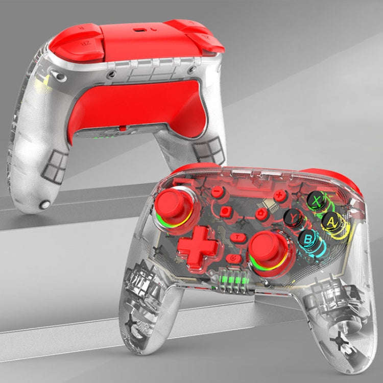 For PS3 / PS4 Dual Vibration Wireless Gamepad With RGB Lights(Blue)