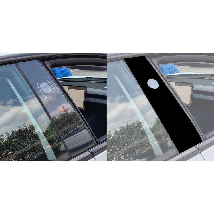 For 2023-2024 Tesla Model 3 2pcs /Set B-pillar Decorative Sticker for Left and Right Drive()
