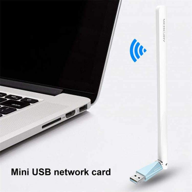 MERCURY MW150UH Mini USB Wireless Network Card Desktop Computer Laptop Wifi Receiver