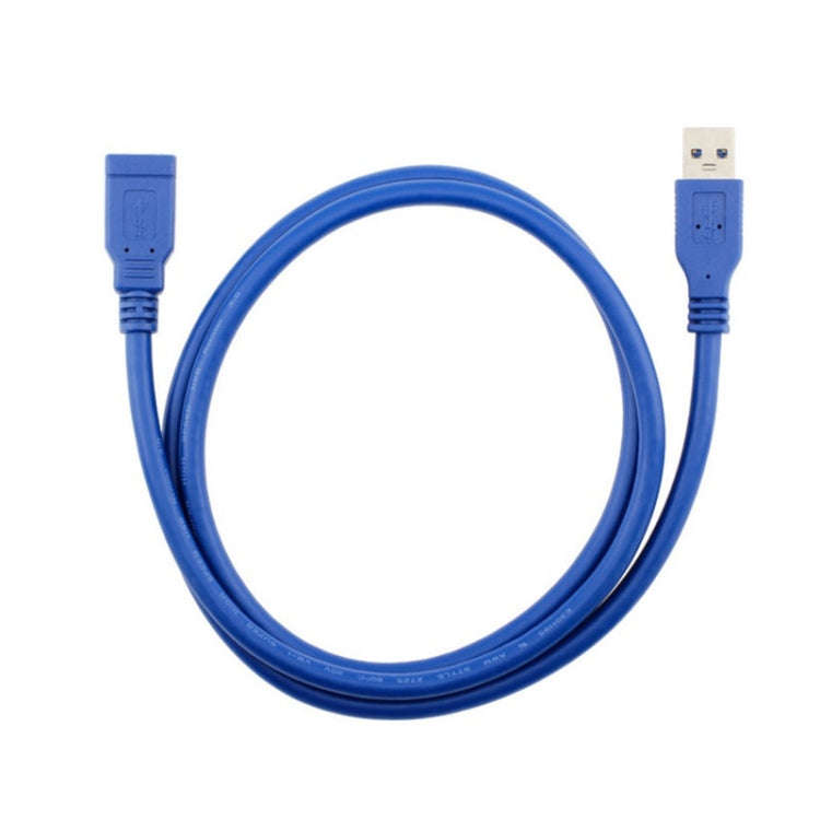 USB 3.0 Male To Female Computer Mouse Keyboard USB Extension Cable, Size: 1.5m(Blue)
