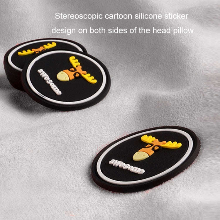 Car Memory Foam Neck Pillow Seat Spine Pillow, Color: Gray Lumbar Support