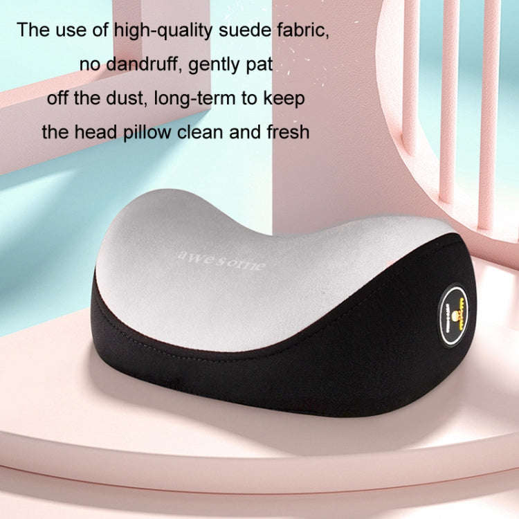 Car Memory Foam Neck Pillow Seat Spine Pillow, Color: Gray Lumbar Support