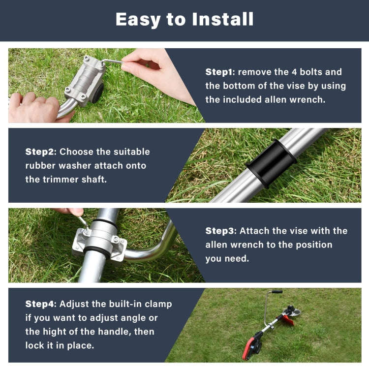 String Grass Trimmer Handle Grip for Lawn Care Landscaping