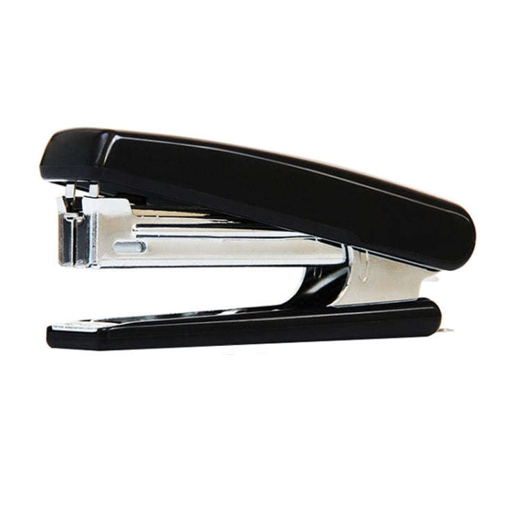 Deli 0222 10 Portable Metal Stapler With Staple Remover Labor Saving Stapler(Black)