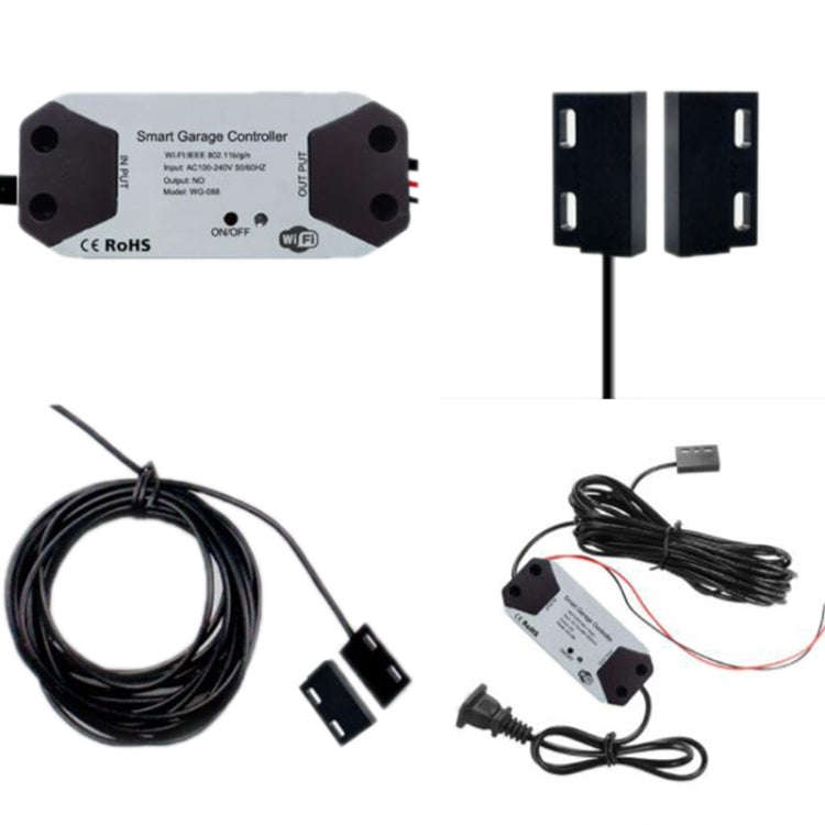 Tuya APP Remote Control WIFI Smart Garage Door Controller, Specification: EU Plug