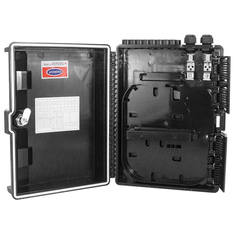 FTTH Distribution Box with 16 PLC Splitter Can Hold Up to 16 Subscribers Drop Cable