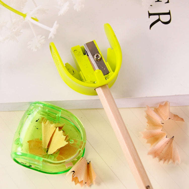 Deli 0578 Mini Cute Non-slip Pencil Sharpener Children Pencil Sharpener(Random Color Delivery)
