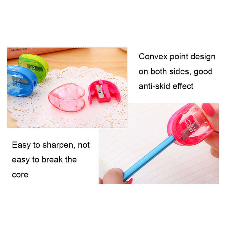 Deli 0578 Mini Cute Non-slip Pencil Sharpener Children Pencil Sharpener(Random Color Delivery)