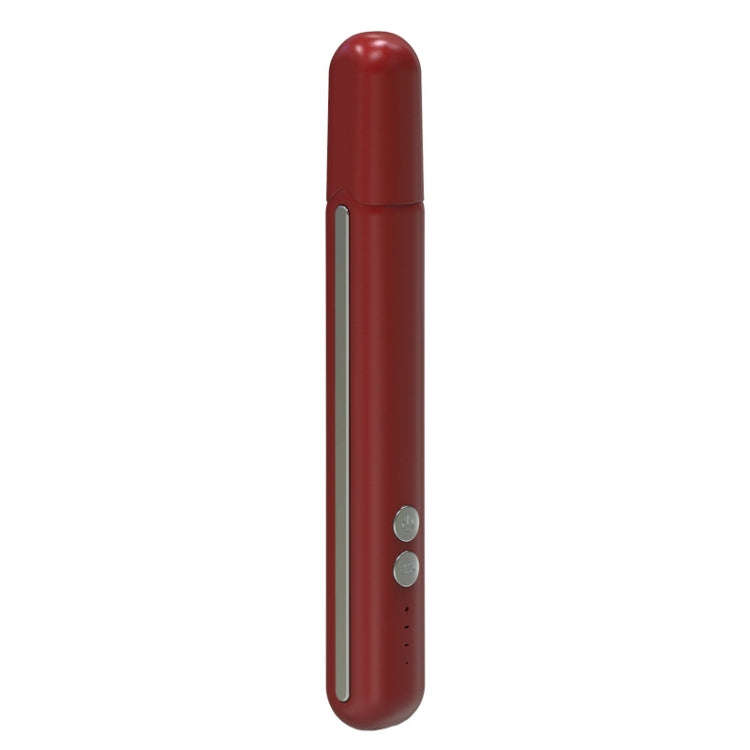 Rechargeable Nail Drill Machine Set with Ceramic Drill Bit Spot Lighting(Red)