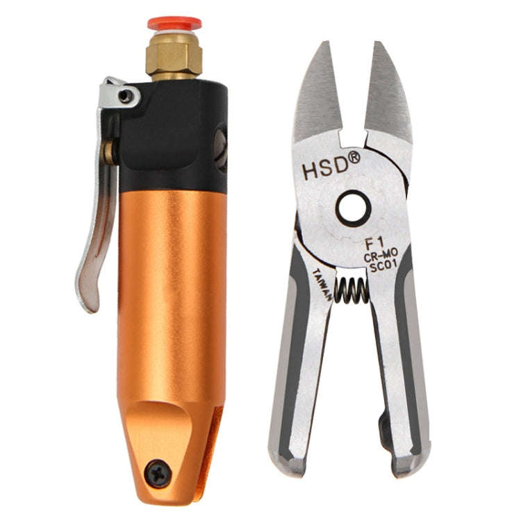 HSD HS-5+F1 Cut Plastic Set 2 In 1 Pneumatic Snip Plier Cutting Metal Plastic Model Scissor Tool