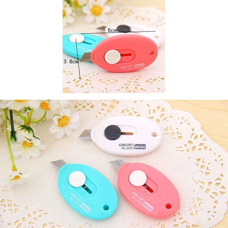 Deli 2050 Small Mini Candy Color Utility Knife Stationery(Random Color Delivery)